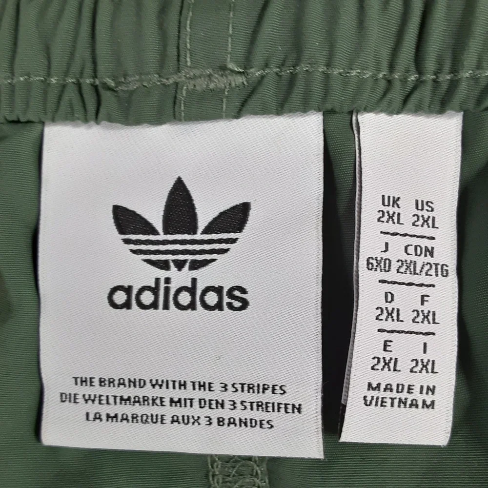 Adidas Originals Mens Convertible Cargo Track Pants Sage Green Zip Off XL